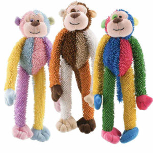 multipet monkey dog toy