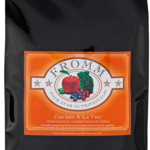 fromm 4 star chicken a la veg dog food