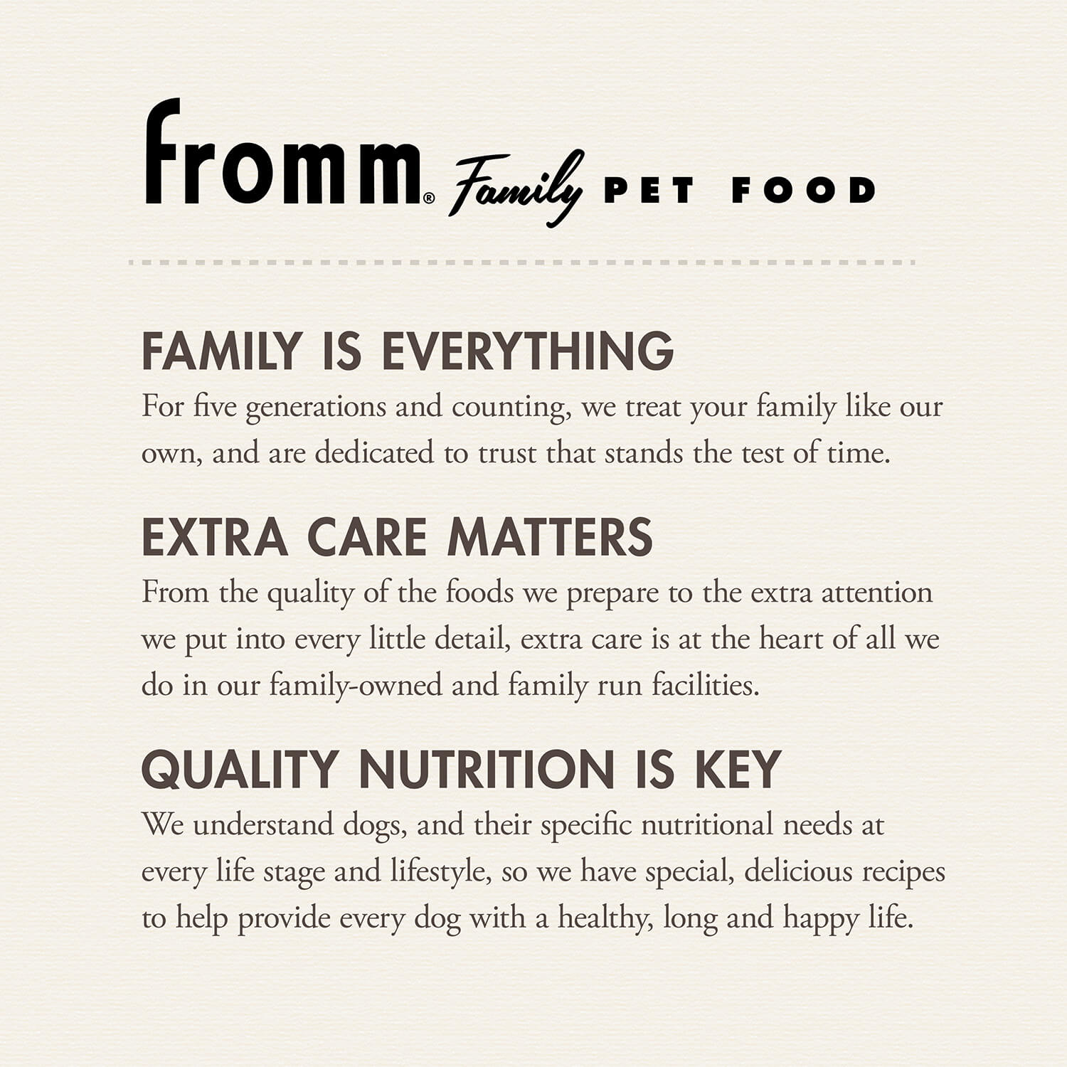 Fromm raw dog clearance food